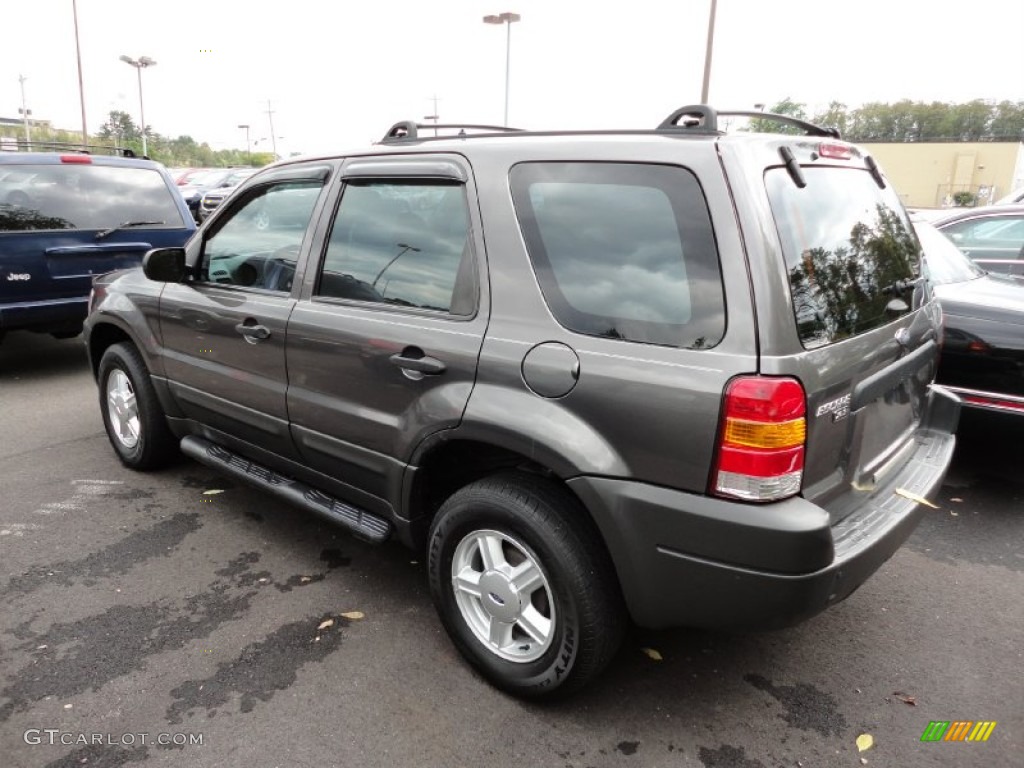 2003 Escape XLS V6 4WD - Dark Shadow Grey Metallic / Medium Dark Flint photo #3