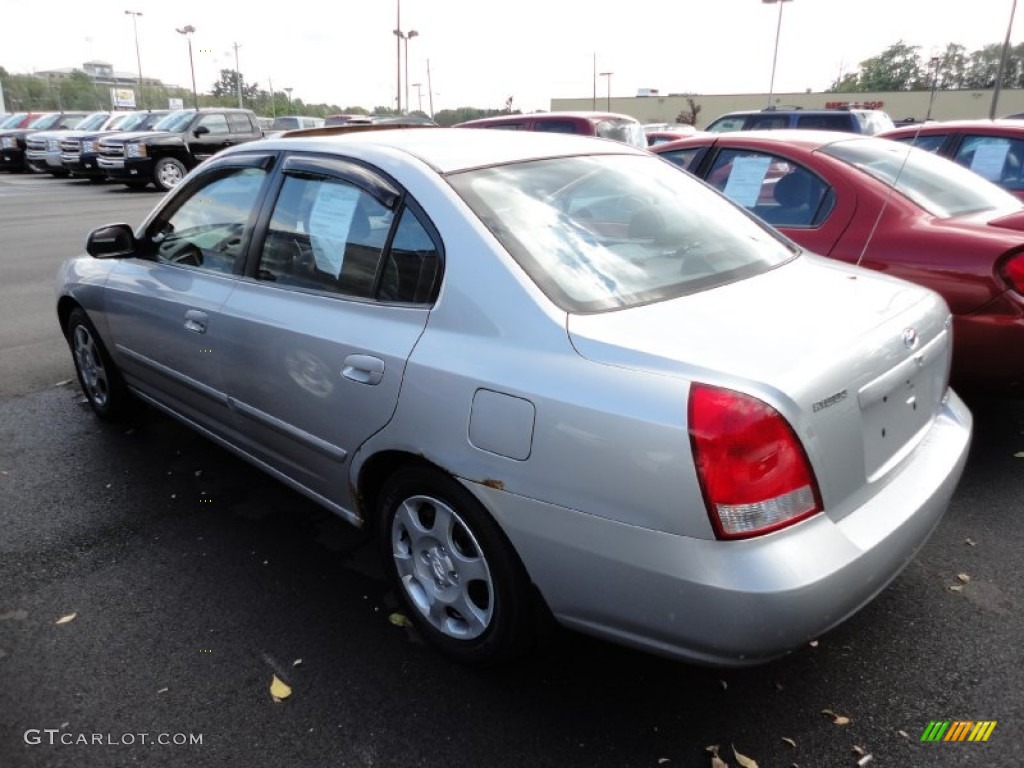 2001 Elantra GLS - Pewter / Gray photo #4