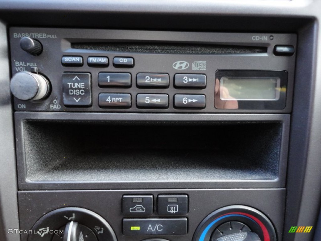 2001 Elantra GLS - Pewter / Gray photo #13