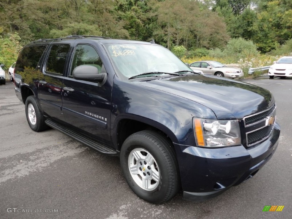 Dark Blue Metallic 2007 Chevrolet Suburban 1500 LS 4x4 Exterior Photo #54791232