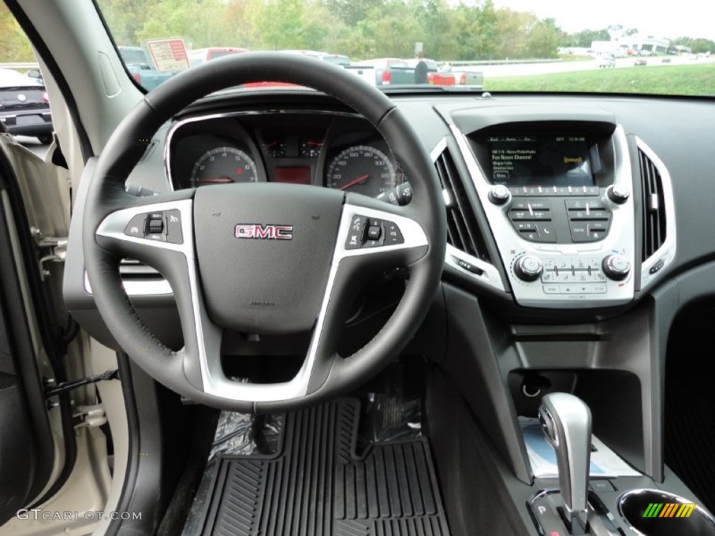 2012 GMC Terrain SLE AWD Jet Black Dashboard Photo #54792226