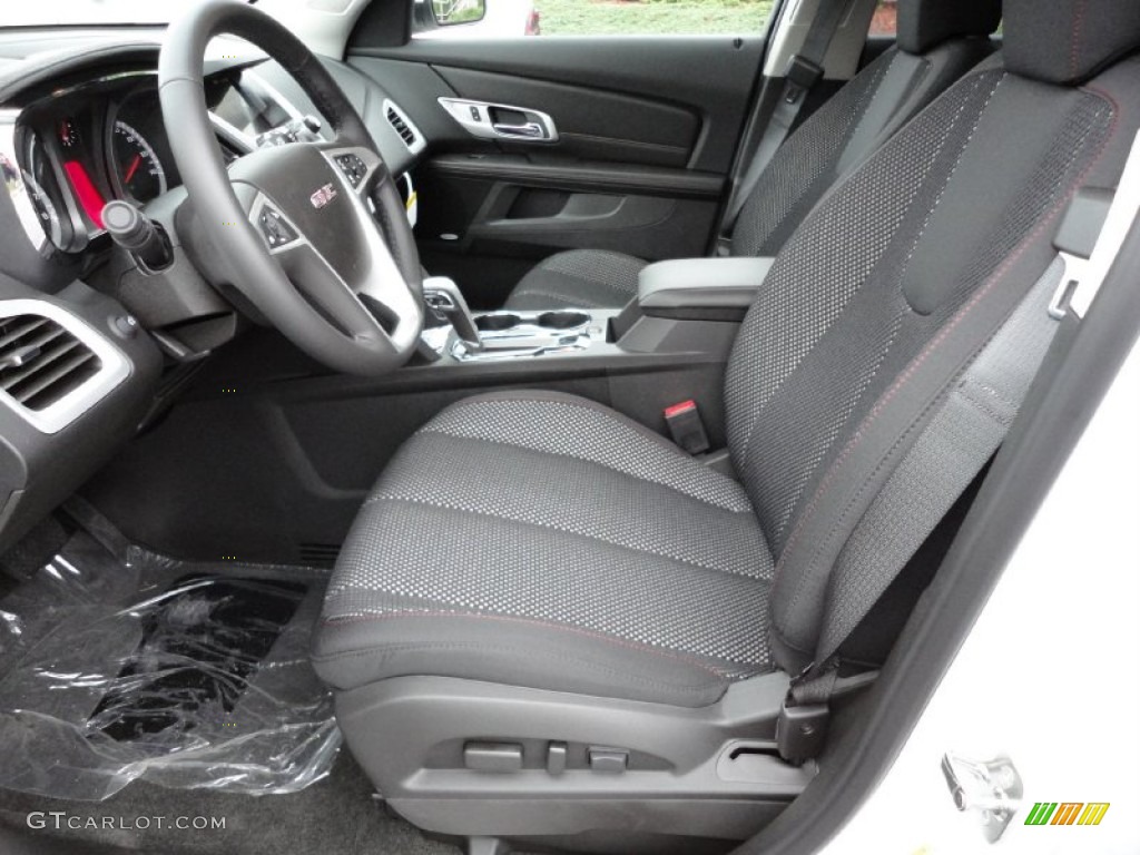 Jet Black Interior 2012 GMC Terrain SLE AWD Photo #54792391