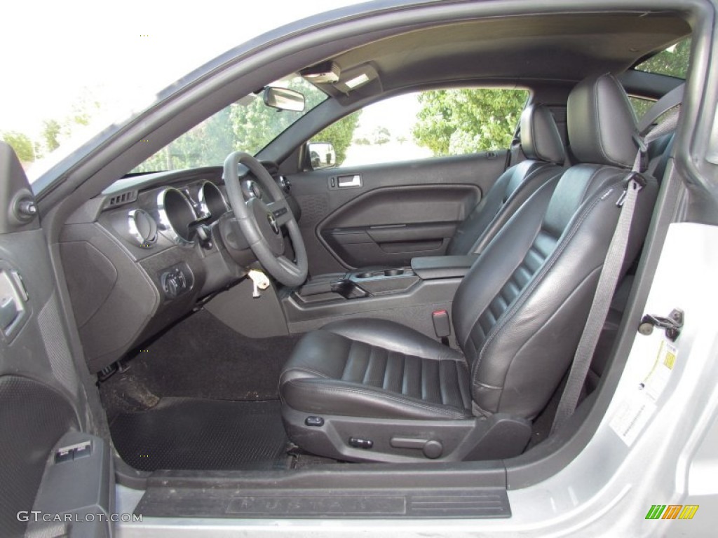 2009 Mustang GT Premium Coupe - Brilliant Silver Metallic / Dark Charcoal photo #8