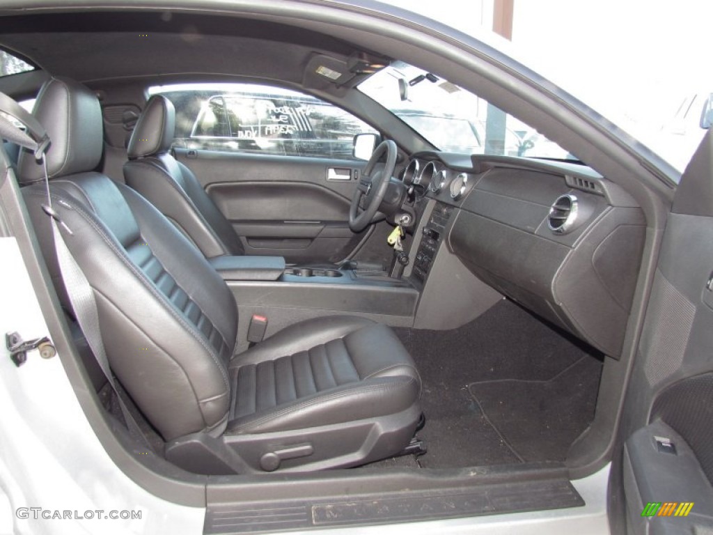 2009 Mustang GT Premium Coupe - Brilliant Silver Metallic / Dark Charcoal photo #9