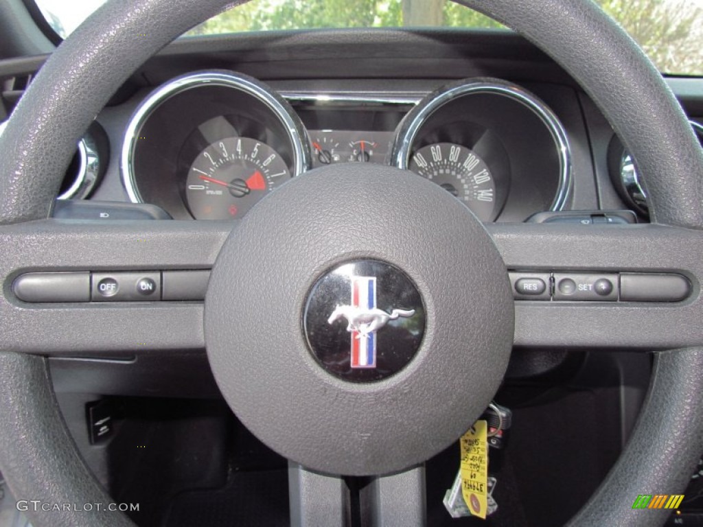 2009 Mustang GT Premium Coupe - Brilliant Silver Metallic / Dark Charcoal photo #13