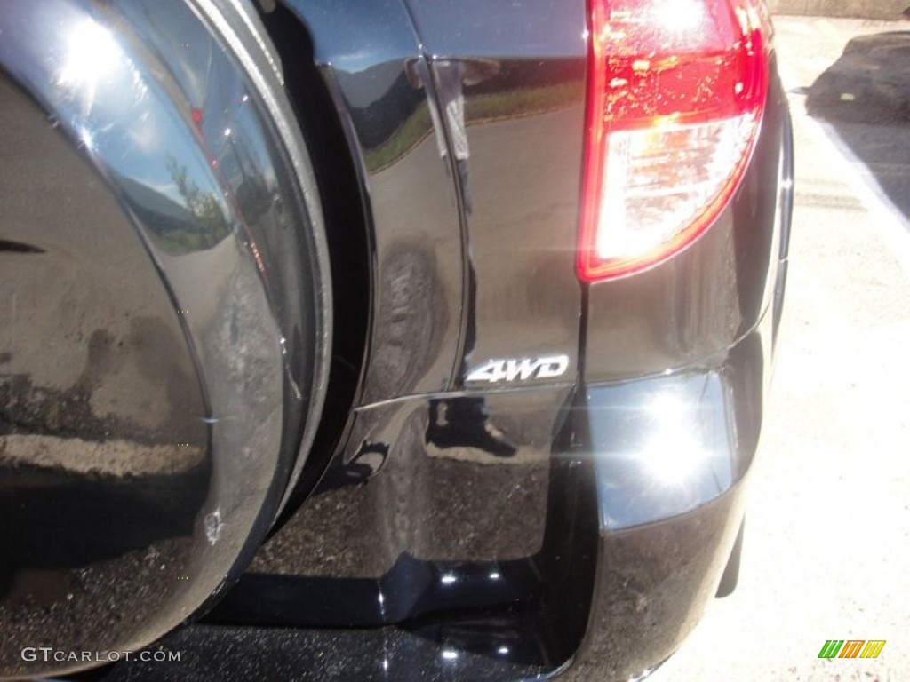 2008 RAV4 Sport 4WD - Black / Dark Charcoal photo #3