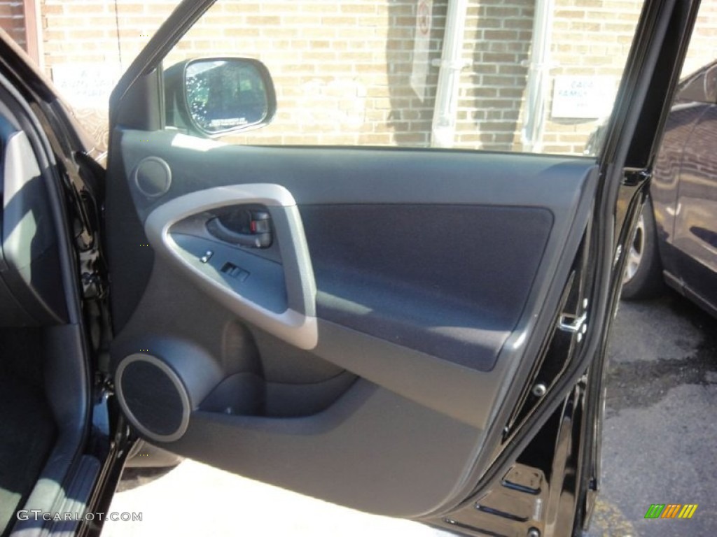 2008 RAV4 Sport 4WD - Black / Dark Charcoal photo #4