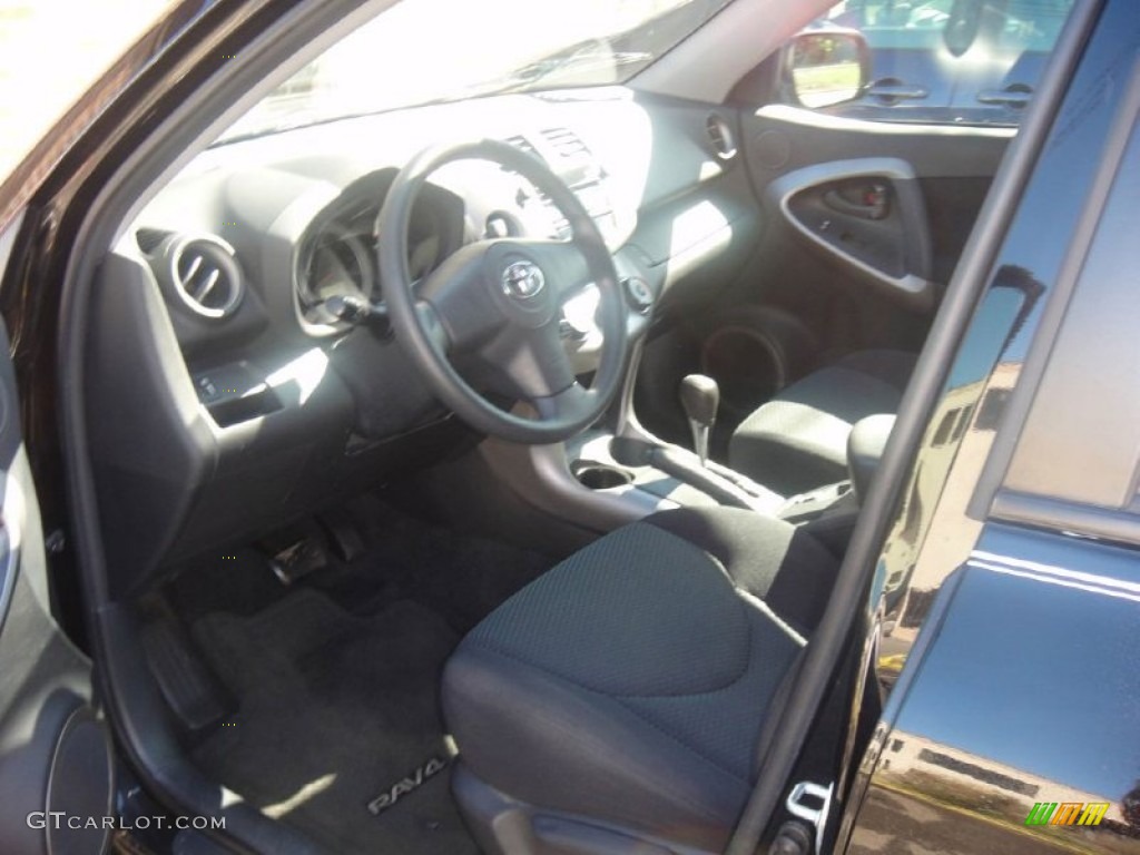 2008 RAV4 Sport 4WD - Black / Dark Charcoal photo #11