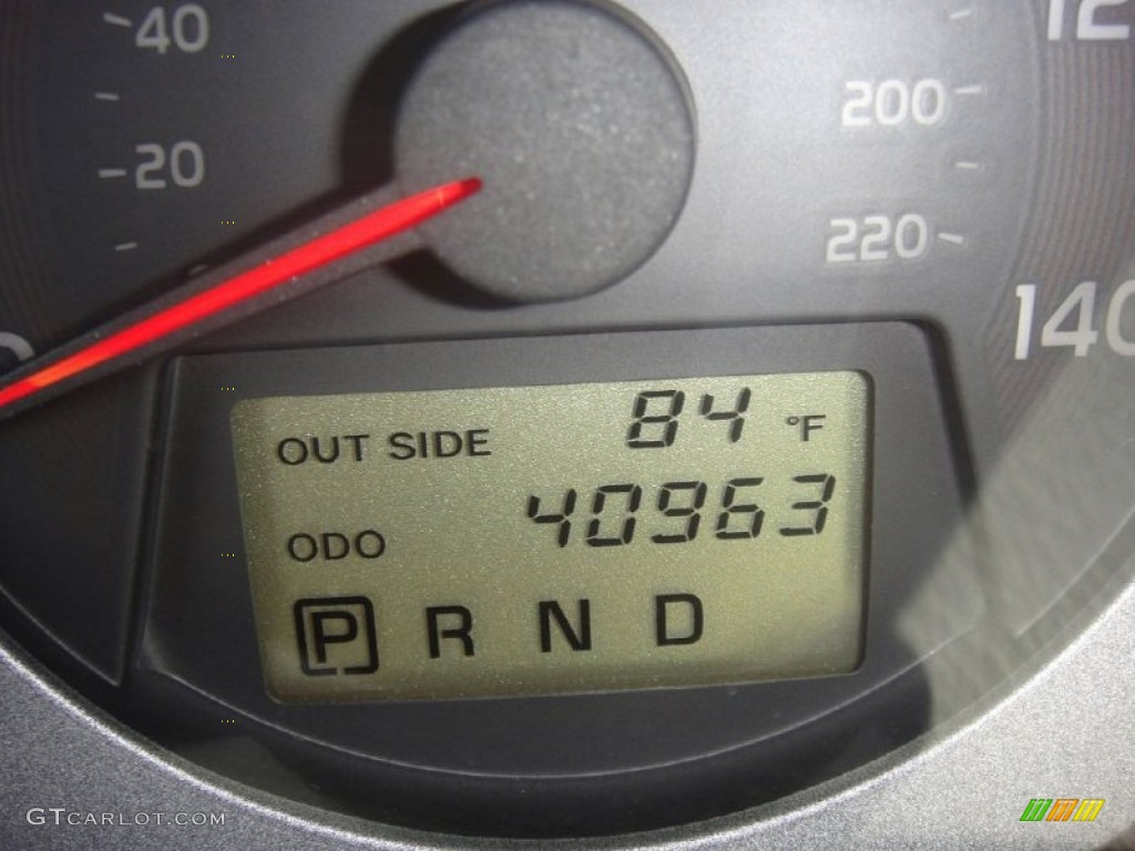 2008 RAV4 Sport 4WD - Black / Dark Charcoal photo #18