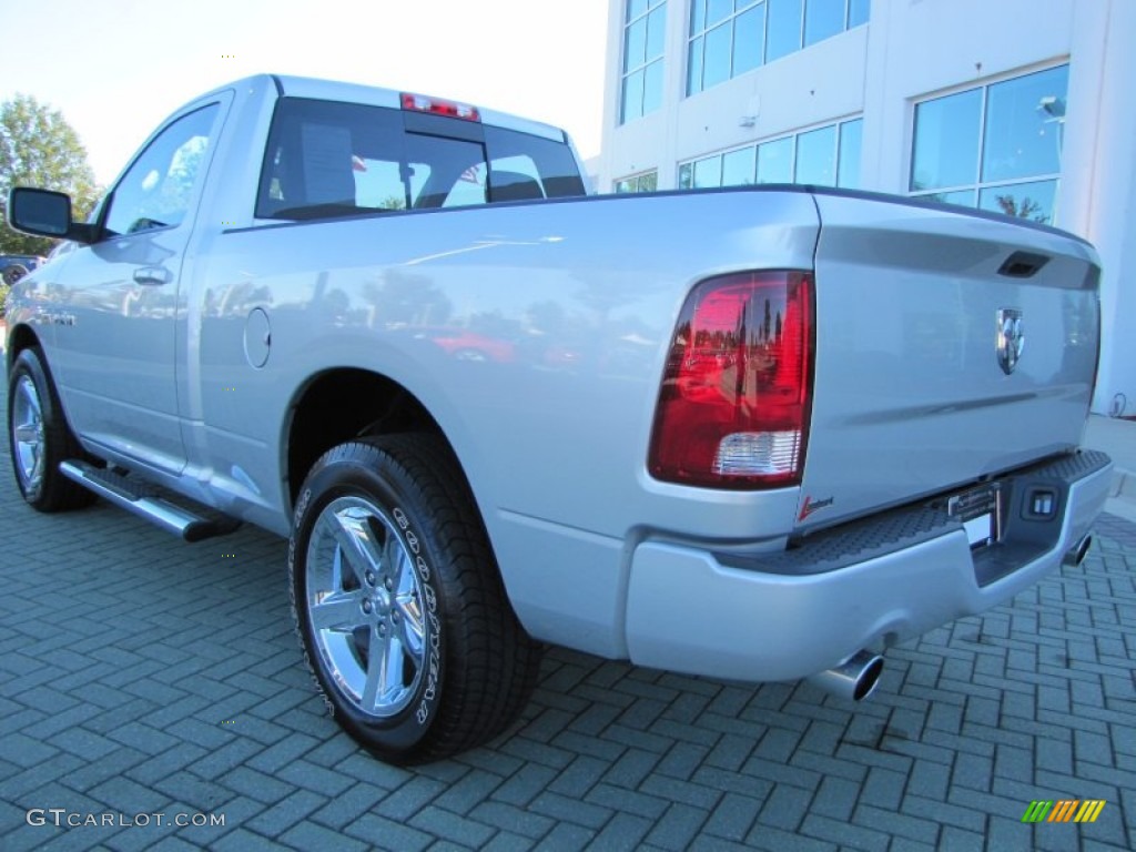 2010 Ram 1500 R/T Regular Cab - Bright Silver Metallic / Dark Slate Gray photo #3