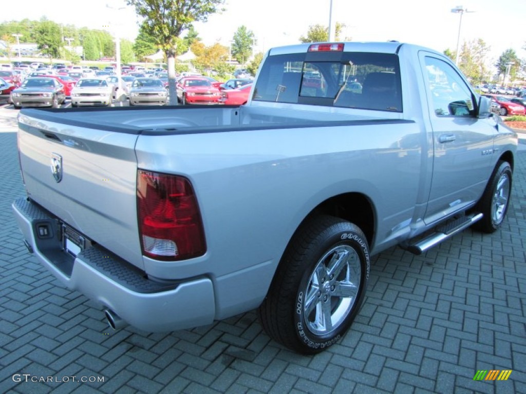 2010 Ram 1500 R/T Regular Cab - Bright Silver Metallic / Dark Slate Gray photo #5