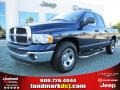 2004 Patriot Blue Pearl Dodge Ram 1500 SLT Quad Cab  photo #1