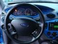 2002 Malibu Blue Metallic Ford Focus ZX3 Coupe  photo #11