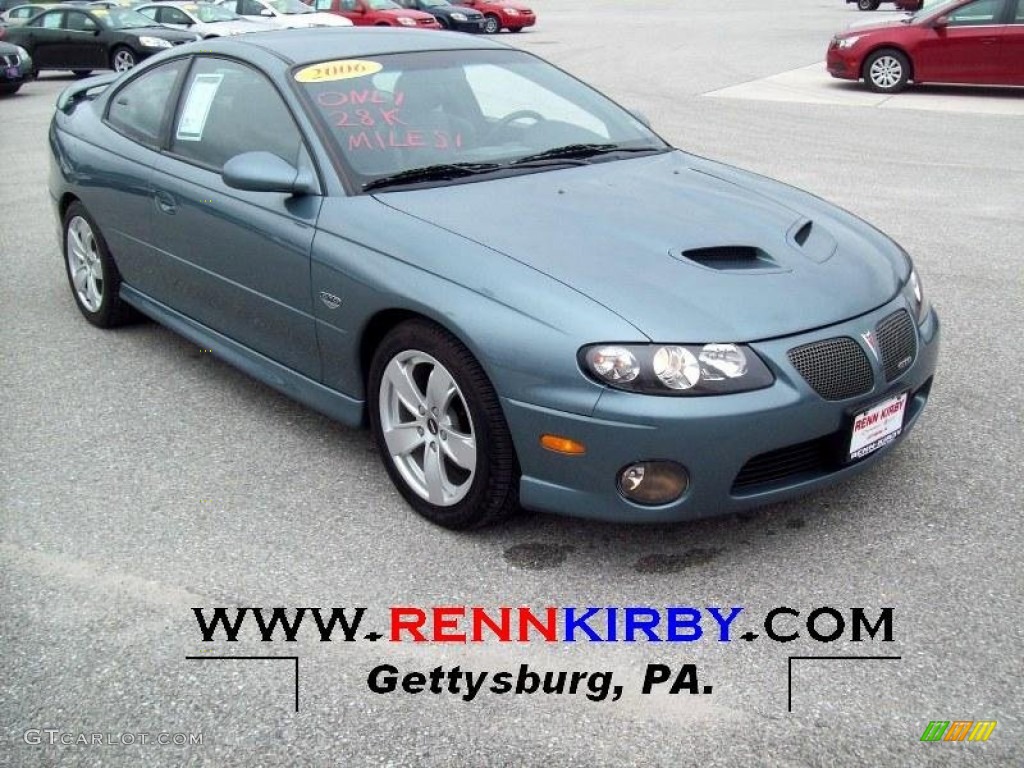 2006 GTO Coupe - Cyclone Gray Metallic / Black photo #1