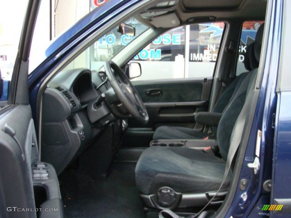 2005 CR-V EX 4WD - Eternal Blue Pearl / Black photo #7
