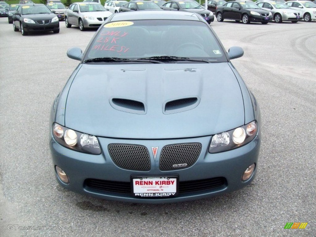 2006 GTO Coupe - Cyclone Gray Metallic / Black photo #13