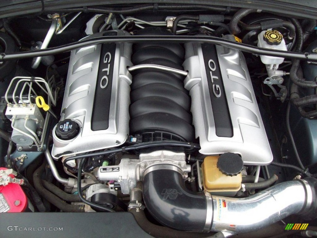 2006 Pontiac GTO Coupe 6.0 Liter OHV 16 Valve LS2 V8 Engine Photo #54794560