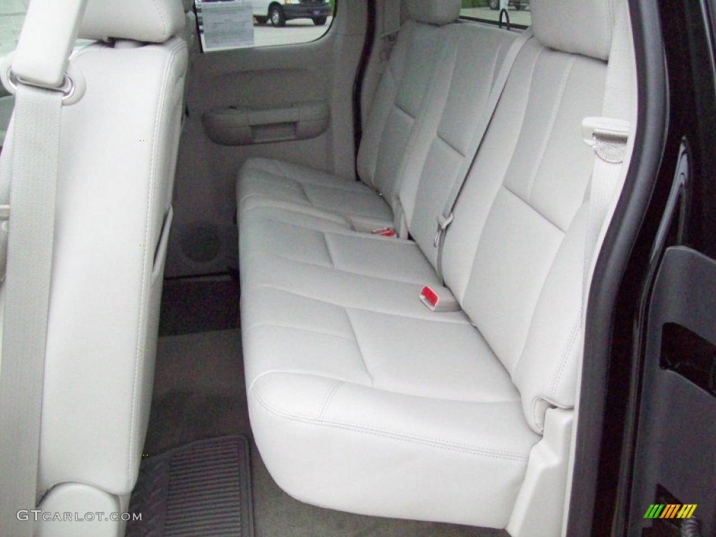 Light Titanium/Dark Titanium Interior 2012 Chevrolet Silverado 1500 LTZ Extended Cab 4x4 Photo #54795037