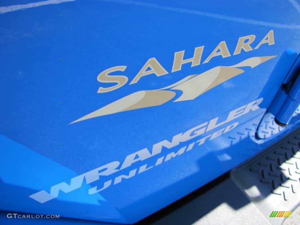 2012 Jeep Wrangler Unlimited Sahara 4x4 Marks and Logos Photo #54796068