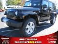 Black - Wrangler Unlimited Sahara 4x4 Photo No. 1