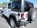 2012 Bright White Jeep Wrangler Unlimited Sport S 4x4  photo #2