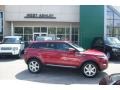 2012 Firenze Red Metallic Land Rover Range Rover Evoque Pure  photo #1