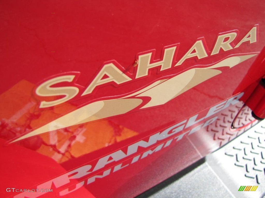 2012 Wrangler Unlimited Sahara 4x4 - Flame Red / Black/Dark Saddle photo #7