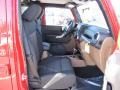 Black/Dark Saddle Interior Photo for 2012 Jeep Wrangler Unlimited #54796756