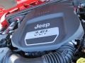  2012 Wrangler Unlimited Sahara 4x4 3.6 Liter DOHC 24-Valve VVT Pentastar V6 Engine