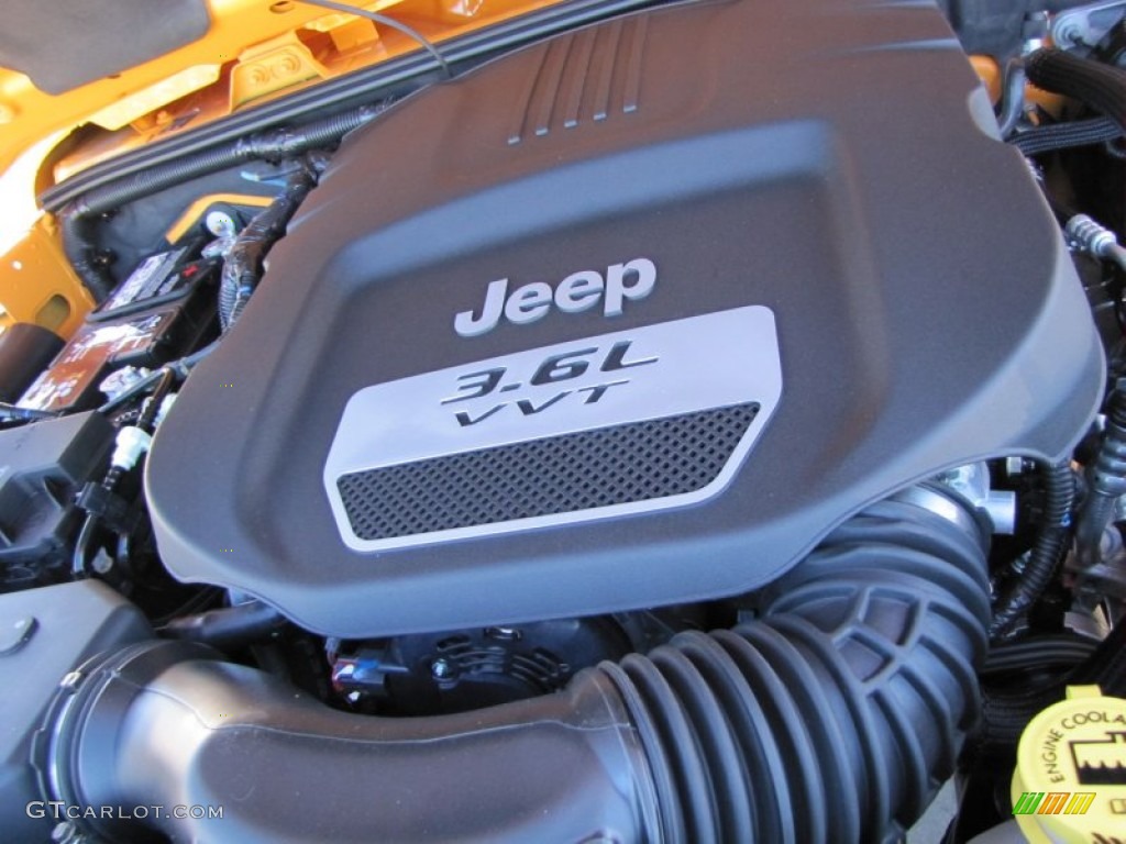 2012 Jeep Wrangler Unlimited Sahara 4x4 3.6 Liter DOHC 24-Valve VVT Pentastar V6 Engine Photo #54796906