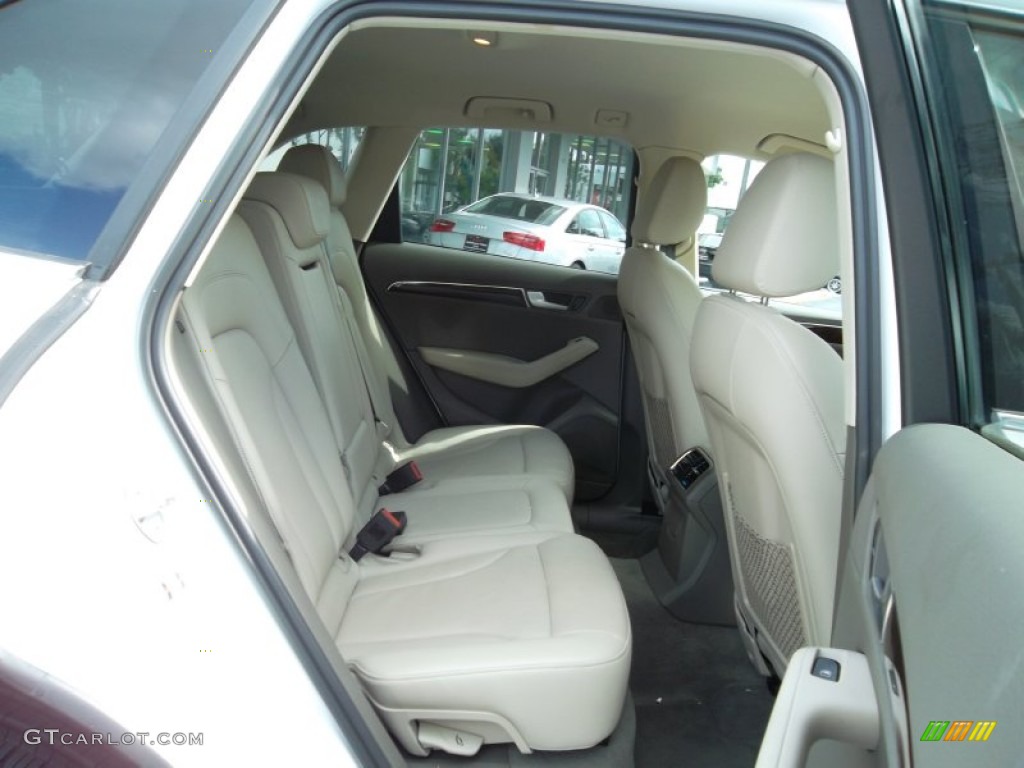 Cardamom Beige Interior 2011 Audi Q5 2.0T quattro Photo #54796909