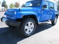 Cosmos Blue - Wrangler Unlimited Sahara 4x4 Photo No. 2