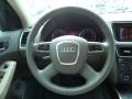 Cardamom Beige Steering Wheel Photo for 2011 Audi Q5 #54796972