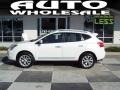 2011 Pearl White Nissan Rogue SL AWD  photo #1