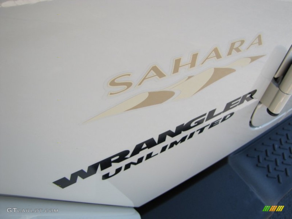 2012 Jeep Wrangler Unlimited Sahara 4x4 Marks and Logos Photo #54797488