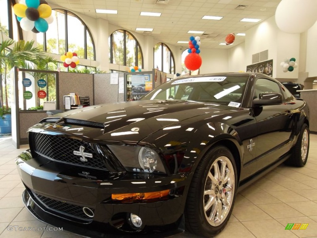 Black 2009 Ford Mustang Shelby GT500KR Coupe Exterior Photo #54798577