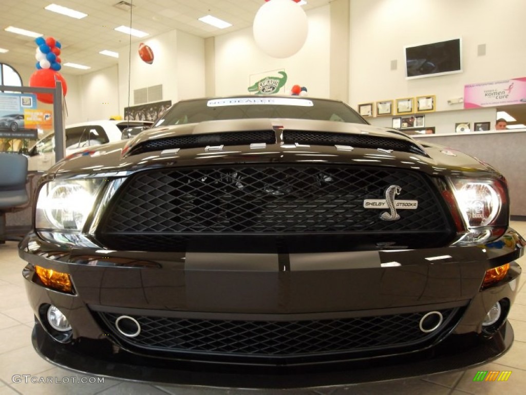 Black 2009 Ford Mustang Shelby GT500KR Coupe Exterior Photo #54798586