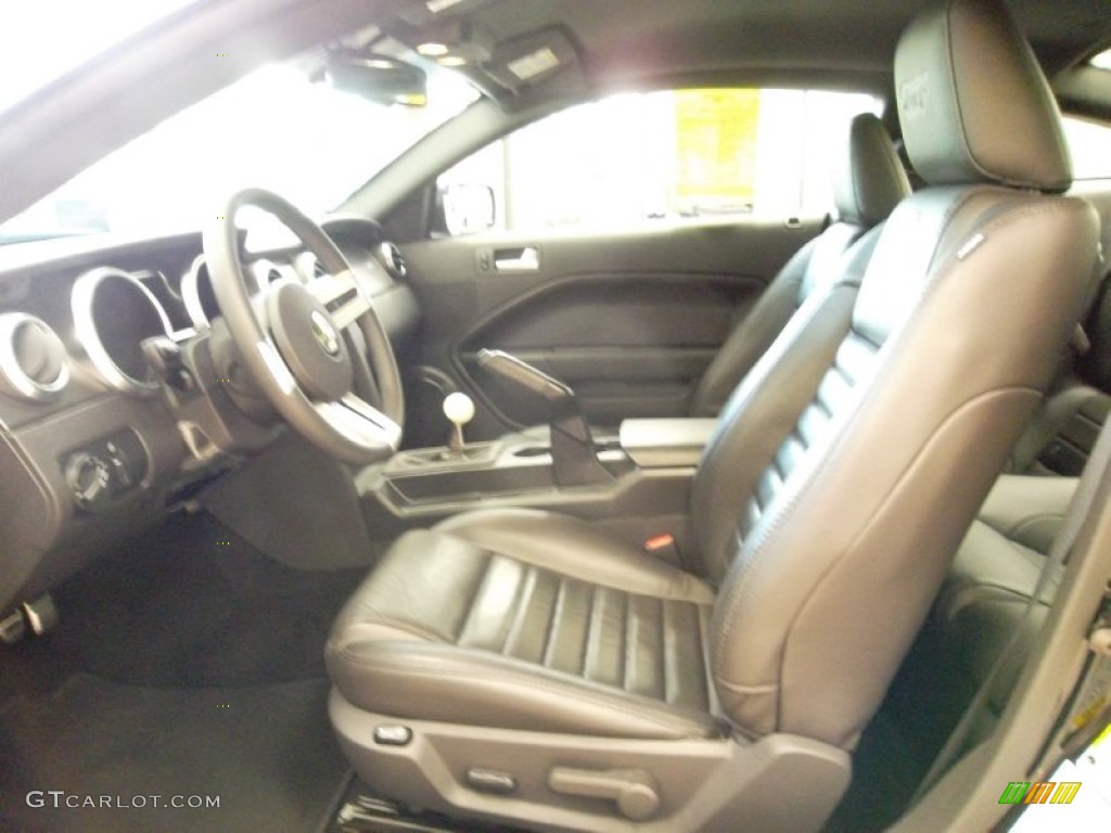 Black/Black Interior 2009 Ford Mustang Shelby GT500KR Coupe Photo #54798601
