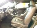 Black/Black 2009 Ford Mustang Shelby GT500KR Coupe Interior Color