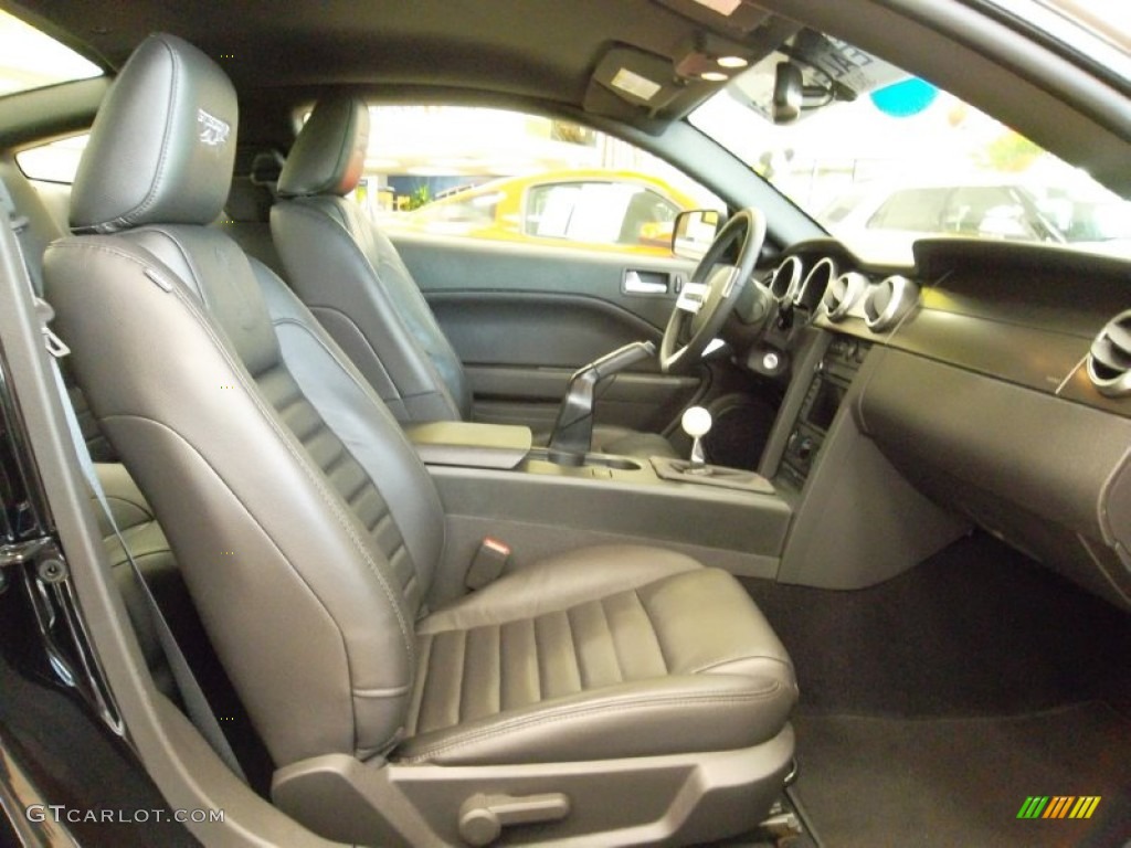 Black/Black Interior 2009 Ford Mustang Shelby GT500KR Coupe Photo #54798628