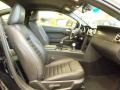 Black/Black 2009 Ford Mustang Shelby GT500KR Coupe Interior Color