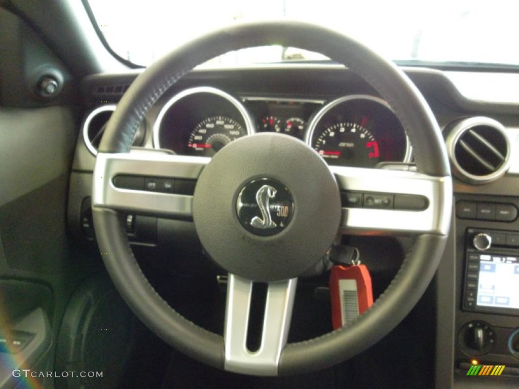 2009 Ford Mustang Shelby GT500KR Coupe Steering Wheel Photos