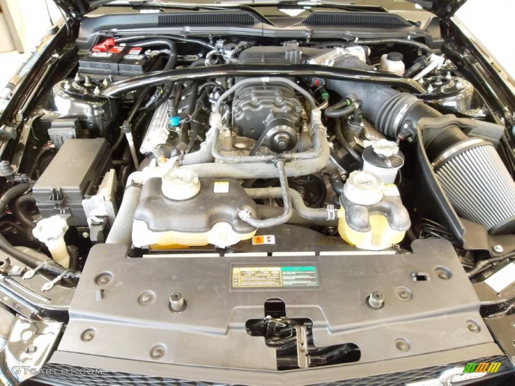 2009 Ford Mustang Shelby GT500KR Coupe 5.4 Liter KR Supercharged DOHC 32-Valve V8 Engine Photo #54798700