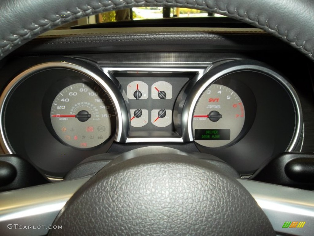 2009 Ford Mustang Shelby GT500KR Coupe Gauges Photo #54798727
