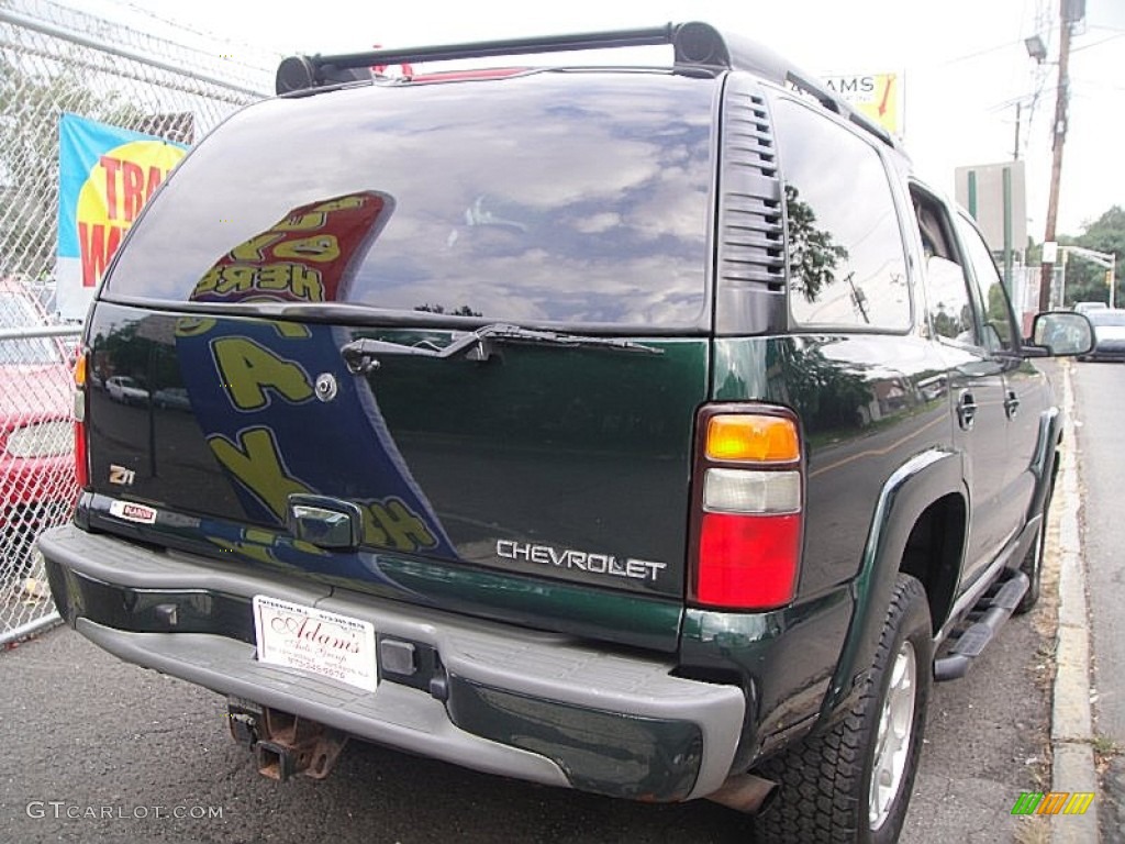 2004 Tahoe Z71 4x4 - Dark Green Metallic / Gray/Dark Charcoal photo #3