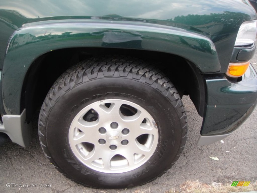 2004 Tahoe Z71 4x4 - Dark Green Metallic / Gray/Dark Charcoal photo #6