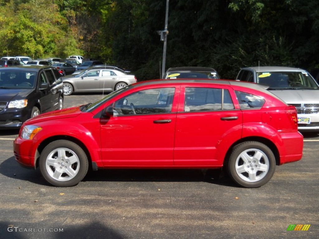 Redline 2-Coat Pearl 2011 Dodge Caliber Express Exterior Photo #54799710