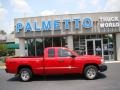 2005 Flame Red Dodge Dakota ST Club Cab 4x4  photo #1