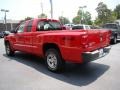 2005 Flame Red Dodge Dakota ST Club Cab 4x4  photo #6