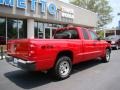 Flame Red - Dakota ST Club Cab 4x4 Photo No. 8